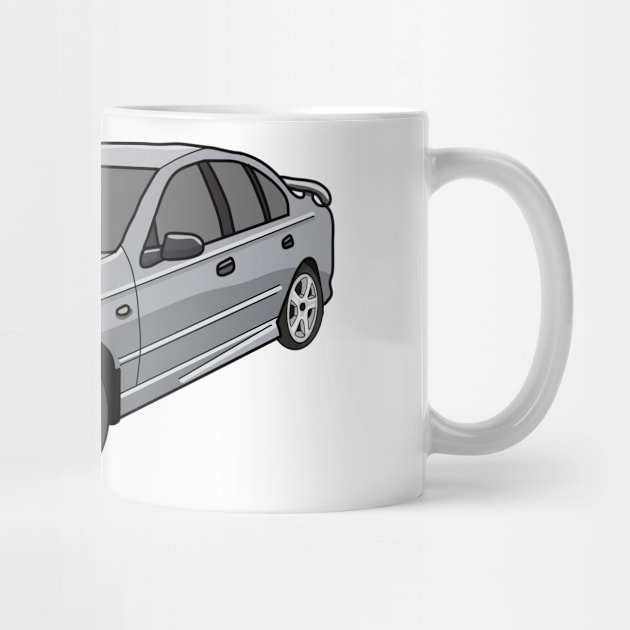 Ford Falcon ba xr6 car by Artbychb